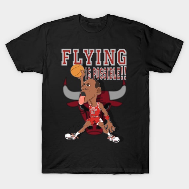 FLYING IS POSSIBLE T-Shirt by markucho88